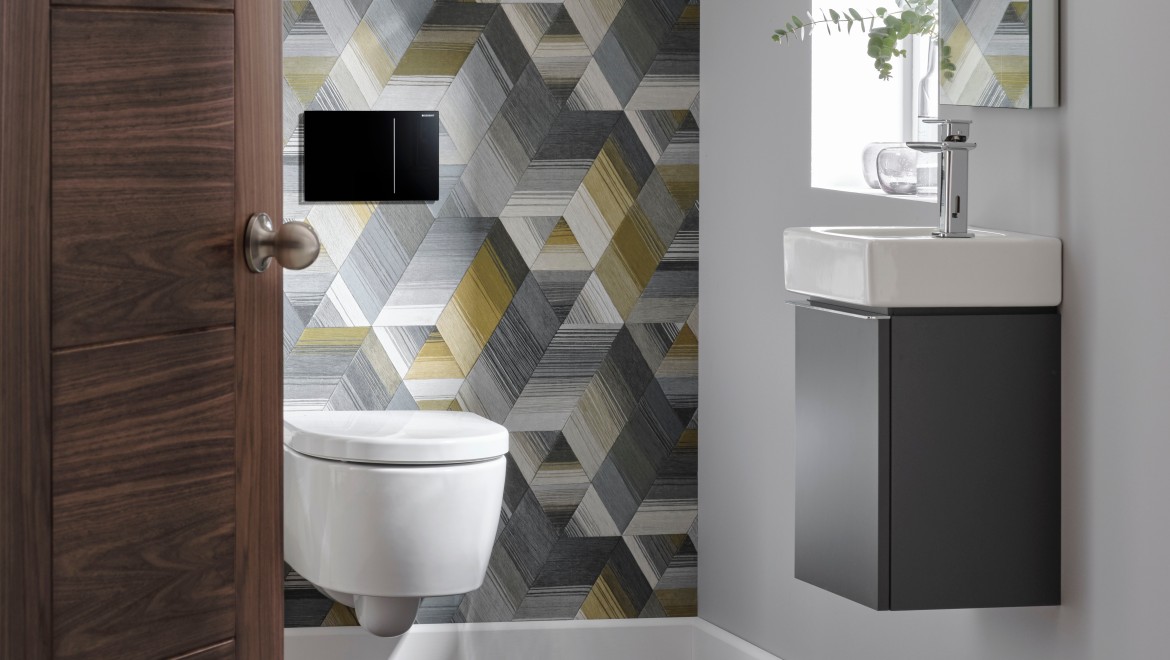 Geberit iCon cloakroom with WC