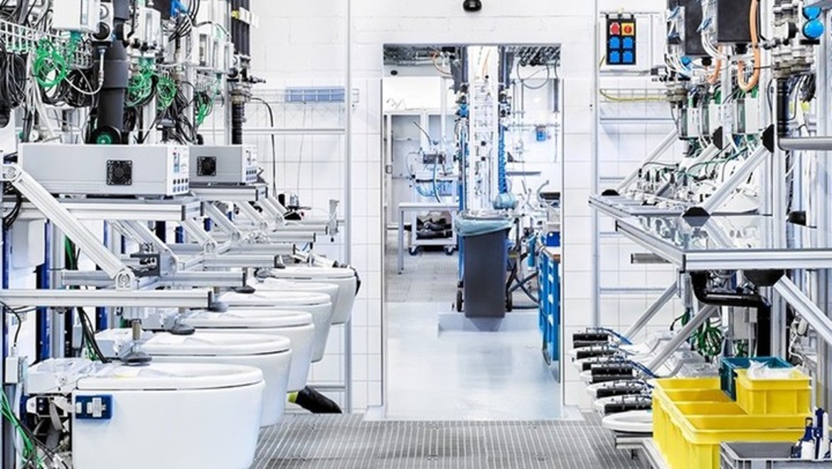 Geberit Testing Production Line Geberit Testing Production Line