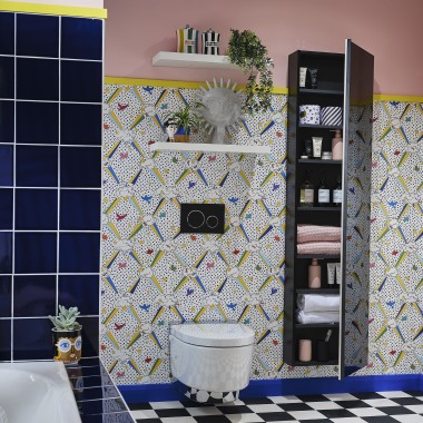 Geberit Acanto Bathroom styled by Sophie Robinson