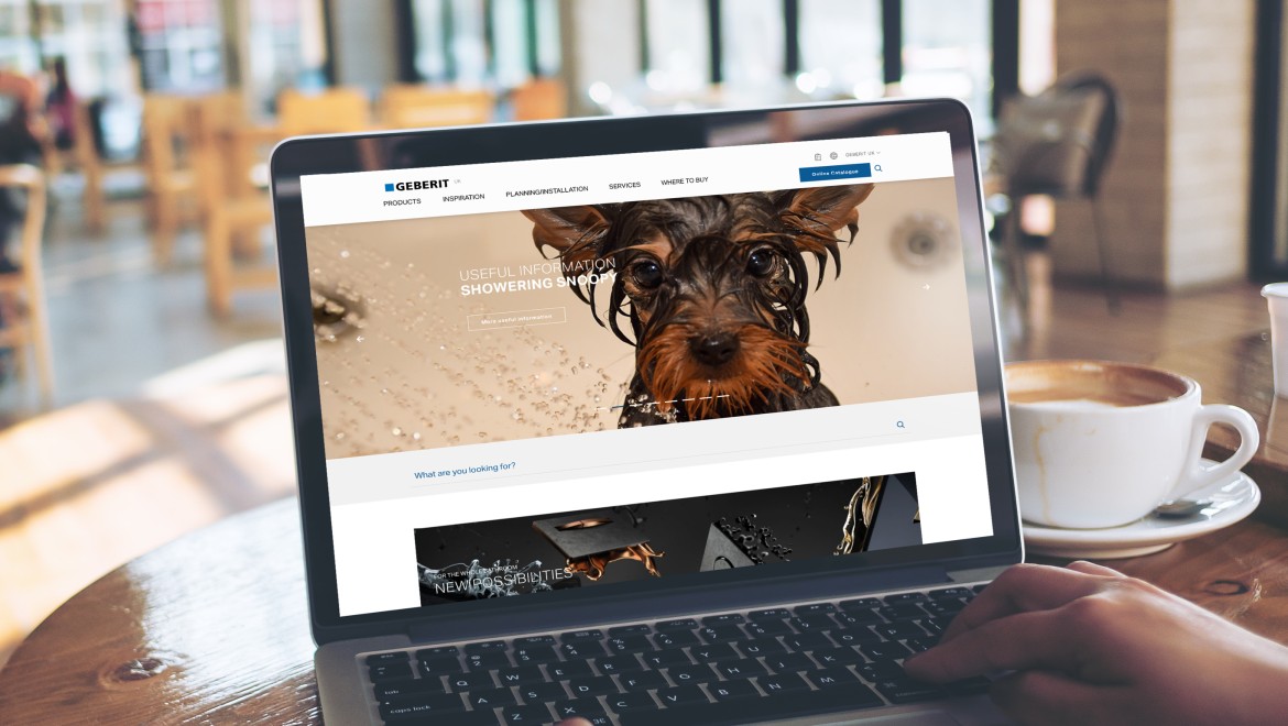 Geberit unveils two new websites Geberit unveils two new websites