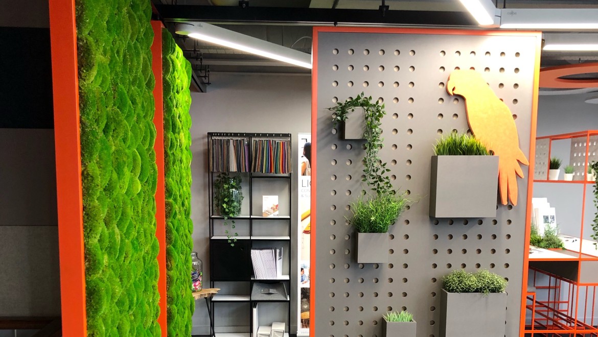 Creatif biophilic design at Clerkenwell Design Week Creatif biophilic design at Clerkenwell Design Week